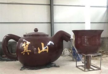 黃山商業街酒壺雕塑