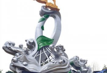 平涼蘭花雕塑承接，城市裝飾，大型蘭花花朵雕塑公司