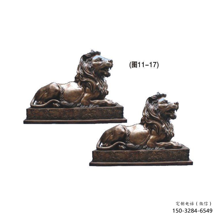 五指山公園獅子雕塑供求，景觀雕塑，鑄銅趴獅雕塑優(yōu)選