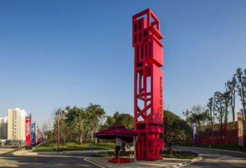 遵義住宅小區精神堡壘雕塑