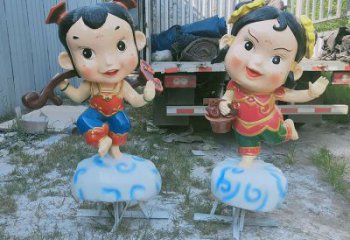 安陽卡通人雕塑生產