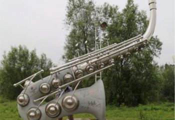 河南省街頭薩克斯雕塑