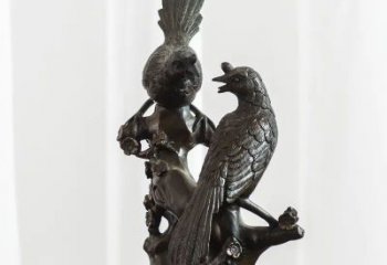 白城園林喜鵲雕塑