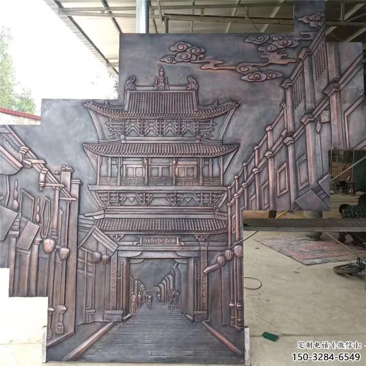 安義地產浮雕供求，景區案例，景觀鍛銅浮雕廠家精選