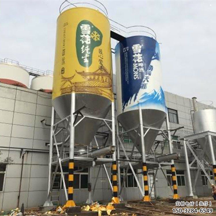 沈陽飲料瓶雕塑精選，街道標識，玻璃鋼飲料瓶雕塑工程指用