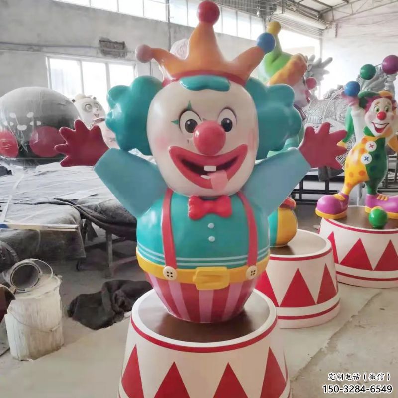 本溪公園小丑雕塑