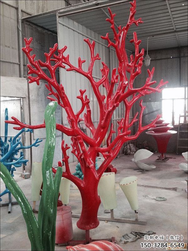 晉城仿真樹雕塑廠家，景區雕塑，玻璃鋼仿真樹雕塑選定