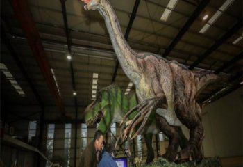 遼陽戶外恐龍雕塑通用，多彩藝術，景觀玻璃鋼恐龍雕塑供應