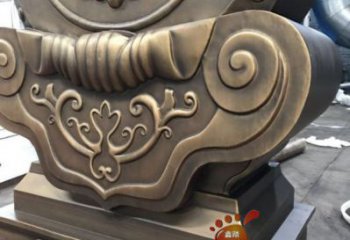 原州抱箍鑄造觀賞型，露天雕塑，鑄銅抱箍雕塑訂做