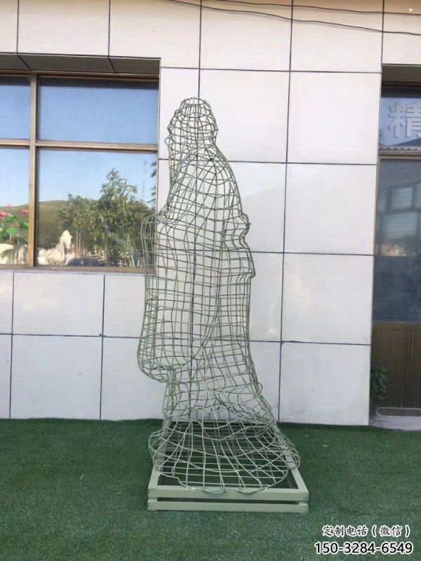 寶雞鏤空孔子雕塑服務商，景觀雕塑，鐵藝校園人物雕塑選定