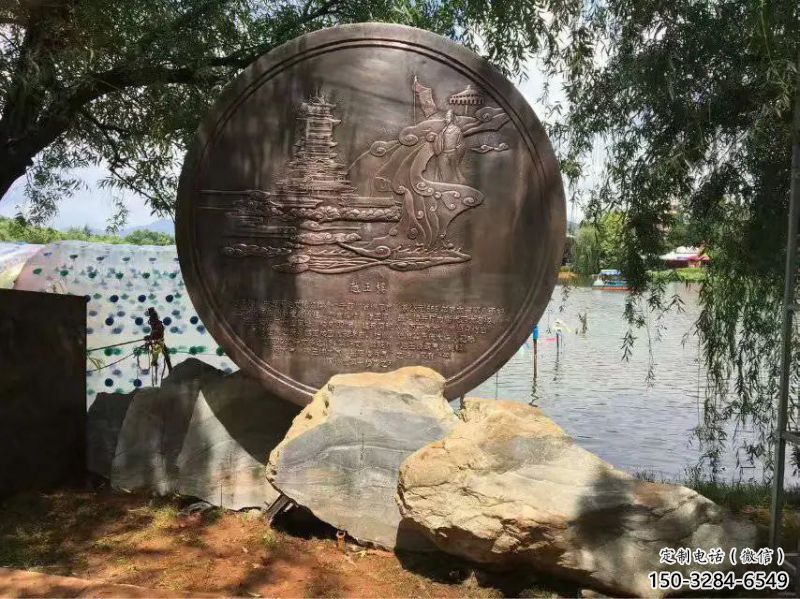 內江城堡文化浮雕專供，景區雕塑，城堡浮雕提供