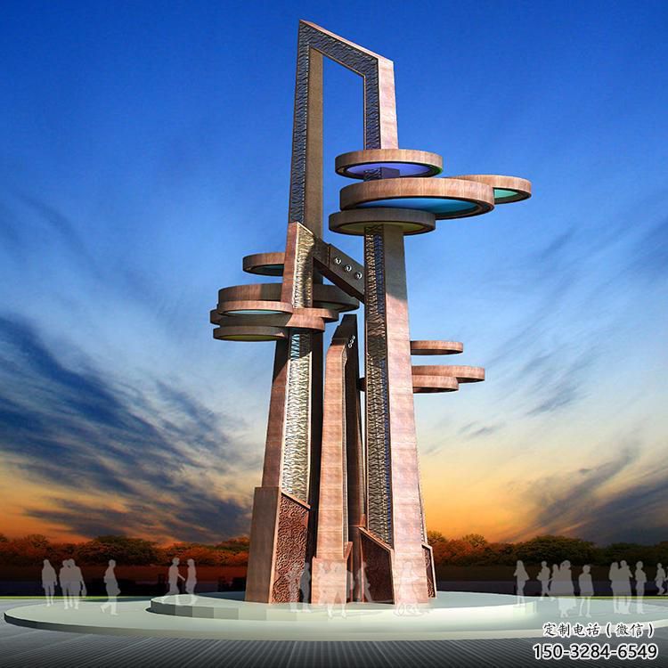 涼山精神堡壘雕塑