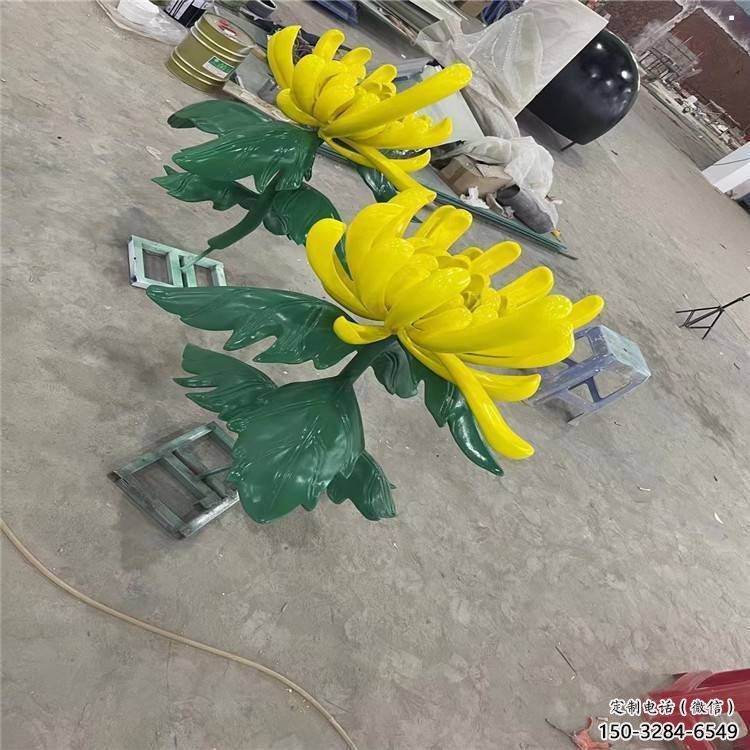 嘉黎景區(qū)菊花雕塑優(yōu)選，圓雕體系，城市菊花雕塑選定