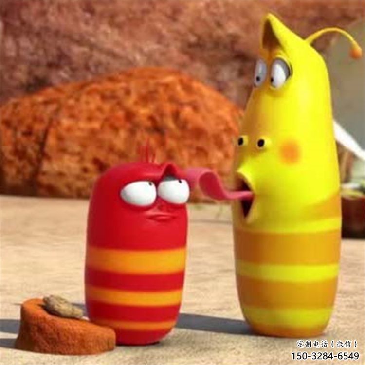 當(dāng)雄卡通蟲子雕塑，公園動(dòng)物雕塑，彩繪工藝