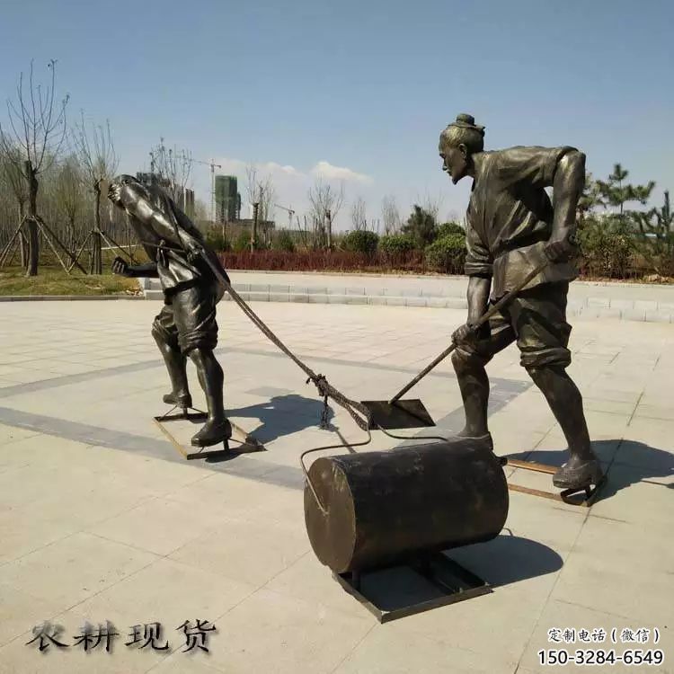 達(dá)孜民俗農(nóng)夫雕塑