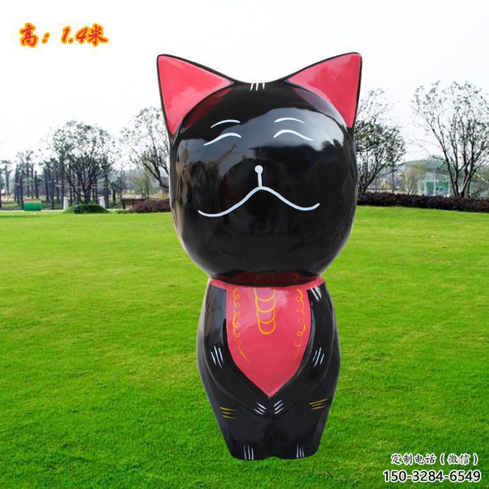 喀什廣場小貓雕塑，動物擺件，仿古工藝