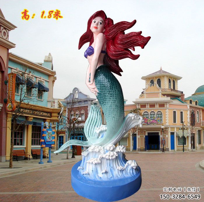 昭通水景美人魚雕塑