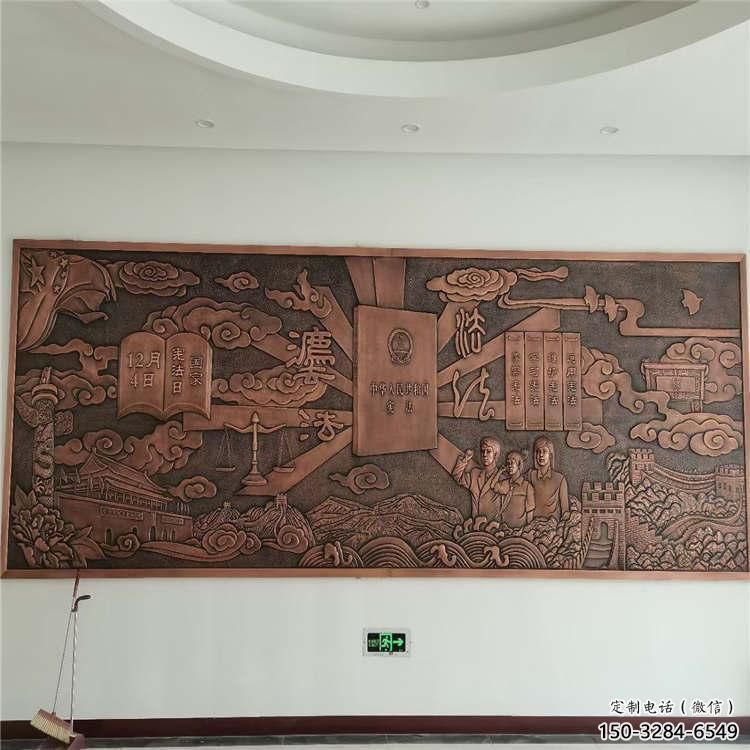 萬州標(biāo)志浮雕精選，多彩藝術(shù)，鍛銅浮雕生產(chǎn)廠家