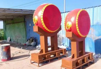 吐魯番景觀戰鼓雕塑