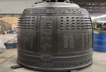 巴南三圣寺銅鐘雕塑-鑄銅鐘雕塑-平直形結(jié)構(gòu)
